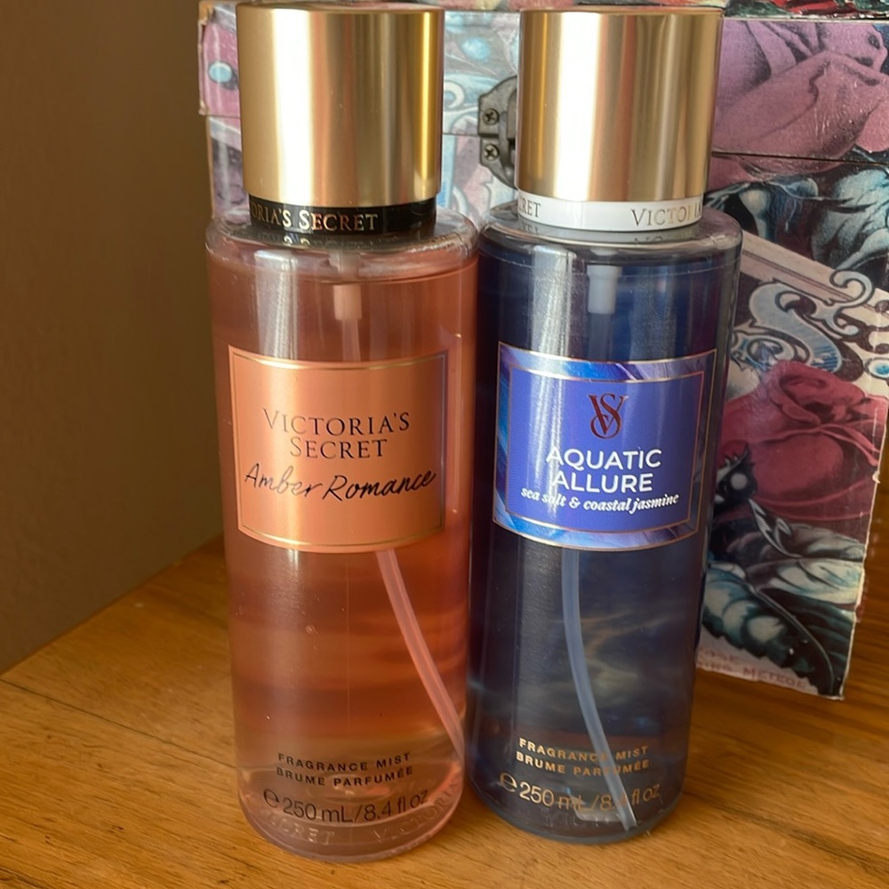 Victoria’s Secret Amber Romance and Aquatic Allure